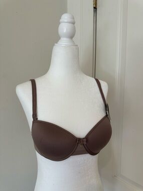 Chantelle Memory Foam T-Shirt Bra Brown Multiway 32C NWT